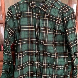 (2) Boys Button Down Shirts Size 16